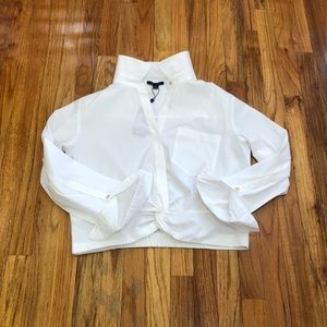 Tommy Hilfiger Twisted Hem Shirt